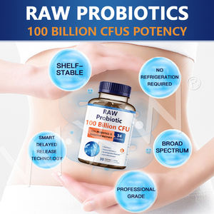 Complément alimentaire probiotique biologique de marque privée, capsules probiotiques, capsules probiotiques pour la santé - Product Image 3