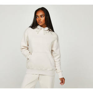 Vente en gros Logo personnalisé femmes sweats à capuche deux pièces pulls à capuche décontractés Streetwear ensemble de survêtements en vrac quantité fabrication vente - Product Image 2