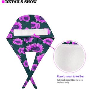 Nuevo Gorro Quirúrgico de Algodón con Logotipo Personalizado Bordado, Antipolvo, para Médico, Dentista, Enfermera, Ajustable, Elástico, Unisex - Product Image 5