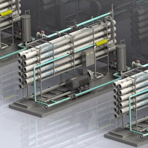 ระบบกรองน้ำบริสุทธิ์แบบ Reverse Osmosis (RO) ยี่ห้อ AKTIFPAK กำลังไฟ 5-30 กิโลวัตต์ แรงดันไฟฟ้า 380 โวลต์ รับประกัน 2 ปี - Product Image 1