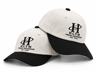 Casquettes de baseball de haute qualité avec logo brodé personnalisé, 6 panneaux, sergé de coton, visière contrastante, ajustables, streetwear décontracté, casquette unisexe