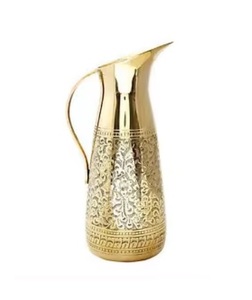 Lujosa jarra de agua de cobre alto para hoteles y restaurantes, jarra de agua de cobre de diseño a la venta para jarra de cobre - Product Image 1