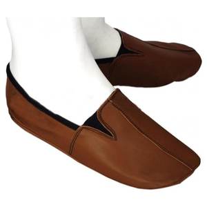 Standard International Chaussettes en cuir de mouton élégantes à la mode Chaussettes en cuir décontractées imperméables confortables pour les prières - Product Image 2