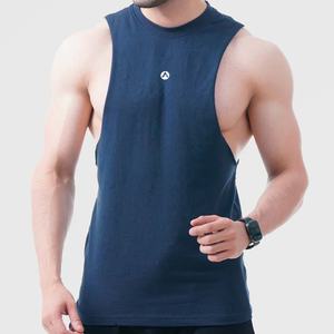 Hombres Fitness Running Singlet Venta al por mayor Sublimación Impreso Personalizado Color sólido Tamaños en telas de alta calidad - Product Image 6
