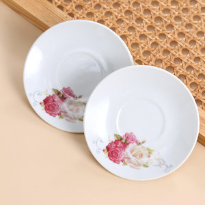 ชุดชากระดูกจีนพร้อมถ้วย6ใบและจานรอง6ใบสำหรับใช้ในโรงแรมและร้านอาหาร - Product Image 4