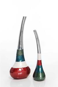 Vases à fleurs en métal colorés, meilleure décoration intérieure et Design fait à la main Vase à plantes vertes et Vases à fleurs, idéal pour la décoration de la maison - Product Image 5