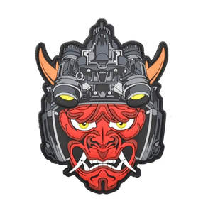 Parches de Goma de Alta Calidad con Velcro, Parches de Goma Suave Termoadhesivos Personalizados al por Mayor, Parches de PVC para Ropa - Product Image 4