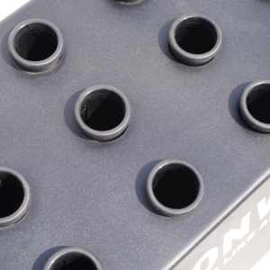 Estante de almacenamiento de mancuernas de acero Vertical de alta calidad, soporte de barra de 12 agujeros, <span class=keywords><strong>gimnasio</strong></span> comercial en casa - Product Image 4