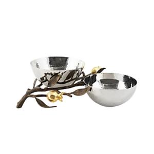 Bol de service de forme ronde de finition brillante de qualité supérieure pour la table de dîner bol en acier inoxydable d'utilisation de restauration décorative de fruits secs - Product Image 2