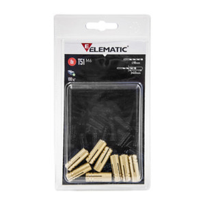 Elematic Blister Tasselli T51 M8 (pz.6) - Product Image 1