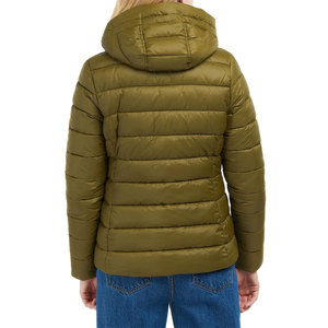 Venta al por mayor personalizado mujeres Puffer chaquetas Casual a prueba de viento Puffer abajo chaqueta personalizada transpirable diseño acolchado Zip Up chaquetas de las mujeres - Product Image 5