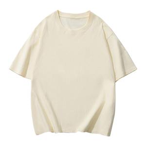 Camiseta personalizada de talla grande para hombre Heavyweight 100% algodón 240 300 gramos camiseta lisa bordada de gran tamaño con estampado de alta calidad Plus - Product Image 2