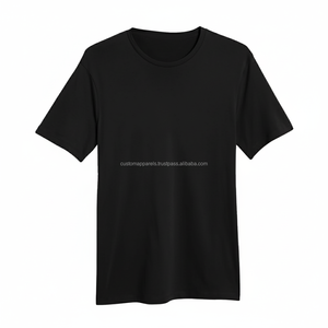 Custom grey t shirts 220 gsm cotton oem logo embroidery factory premium heavy cotton private label streetwear bulk supplier - Product Image 6