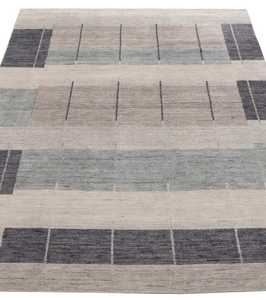 พรมขนสัตว์คุณภาพสูงแบบทำมือ100% ทันสมัยพื้นที่กระจุกลายดอกไม้ทำมือสำหรับห้องนั่งเล่นและห้องเด็กๆ - Product Image 3