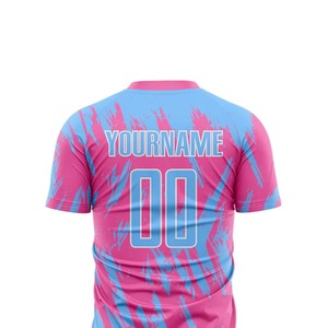 Uniformes de Fútbol Personalizados, Conjuntos de Camisetas Transpirables, Ligeras, de Secado Rápido, Cuello en V, Manga Corta, Unisex - Product Image 5