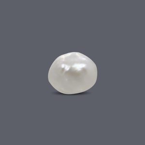 Perles de Basra 2,58 carats, imitation naturelle, couleur blanc rose, forme riz et pomme de terre, perles en vrac, trou personnalisé - Product Image 2