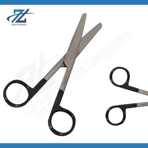 Ciseaux de dressage Supercut, carbure de tungstène émoussé/émoussé droit 185mm de long Fabricant d'instruments chirurgicaux du Pakistan - Product Image 2