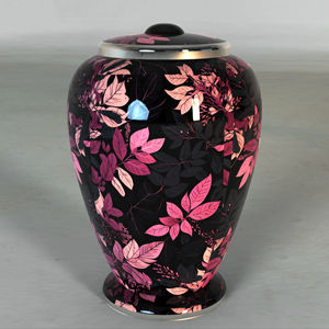 Aluminium Adult American Style Eco-Friendly Customizable Design Cremation Urns for Human Ashes with Free <b>Velvet</b> <b>Bag</b> - Product Image 1