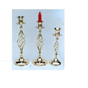 Décoration de mariage, utilisation à domicile, hôtel, restaurant, bougeoir, finition brillante, bougeoir en métal, fournisseur par l'Inde - Product Image 5