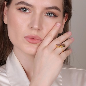 Bague coeur pierre de lune pêche à forte demande pour mariage tenues décontractées et formelles disponibles au prix de gros de l'Inde - Product Image 6