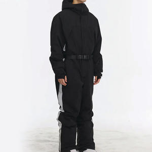 Traje de Nieve de Alta Calidad, Impermeable, para Invierno, al Aire Libre, Personalizado, Nuevo Estilo, Unisex, Color Negro - Product Image 2