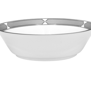 Ciotola per Insalata in Porcellana Platinum Noritake Eternal Palace, Design Classico, Acciaio Inossidabile Lucidato, Taglia Unica per Matrimoni ed Eventi Speciali - Product Image 6