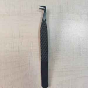 Venta al por mayor Sevmek Extensiones de Pestañas de Volumen Profesional, Pinzas de Acero Inoxidable de 10mm, Recto Antimagnético - Product Image 6