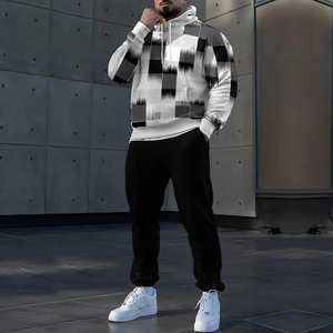 ชุดวอร์มผู้ชายแบบพอดีตัวน้ำหนักเบาแห้งเร็วระบายอากาศได้ดีสำหรับฟิตเนสและเพาะกายออกแบบโลโก้ได้ตามต้องการ - Product Image 3