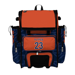 กระเป๋าเป้สะพายหลังสำหรับไม้เบสบอลขายดีที่สุด ดีไซน์ปรับแต่งได้ แห้งเร็ว ระบายอากาศได้ดี ความจุ 50-70 ลิตร สำหรับกีฬากลางแจ้ง - Product Image 1
