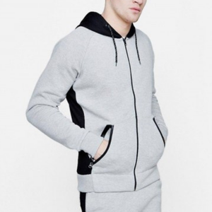 Conjunto Deportivo de Alta Calidad Personalizado para Hombre, Ropa Deportiva de Invierno con Capucha, Diseño de Logotipo Personalizado al por Mayor, 100% Algodón 2 en 1 - Product Image 5