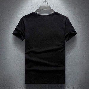 Pour hommes Streetwear mode imprimé t-shirts conception strass en gros nouvelle toile de haute qualité coupe régulière tricoté 100% coton - Product Image 3