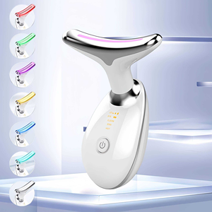 Masseur facial à <span class=keywords><strong>micro</strong></span>-<span class=keywords><strong>courant</strong></span> professionnel pour usage domestique, pour les rides du cou, appareil de raffermissement et de lifting de la peau pour le visage et le cou - Product Image 2