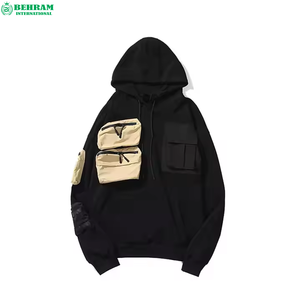 Sweat-shirts d'hiver unisexes personnalisés OEM, streetwear, 100% coton, molleton lourd, coupe classique, écologiques, 250g - Product Image 3