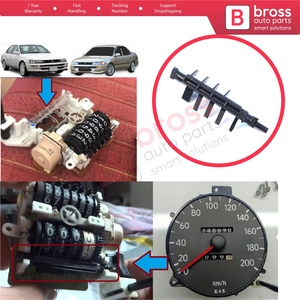 BDP1652 Odómetro, Velocímetro, Medidor de Trayectoria, Km/h, Pieza de Repuesto para Corolla E10 E100 AE101 1993-1997 - Product Image 5