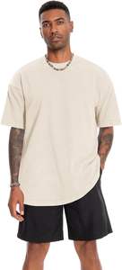 Camiseta con Estampado Puff y Lavado Ácido con Logotipo Personalizado, Camisetas de Lavado Ácido de Marca Privada al por Mayor, Camisetas con Bordado Personalizado - Product Image 2