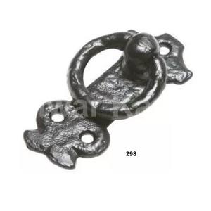 Heavy Duty Black Iron Door Handle <b>Decorative</b> Door Handle For Home Kitchen <b>Bathroom</b> Kitchen Door <b>Decor</b> - Product Image 4