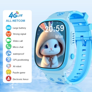Montre connectée pour enfants Smartbarry 4G GPS avec écran tactile et caméra frontale pour enfants, appareil portable unisexe - Product Image 3