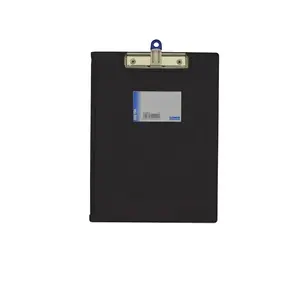 Customized Logo 12cm Clip 24 cm x 32.1 cm Modern Laminated Lightweight PVC Plastic Size A4 Hardboard Clipboard