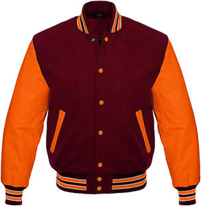 Vestes Letterman vierges en gros pour femmes Vestes Letterman sur mesure Vestes universitaires pour femmes personnalisées - Product Image 1