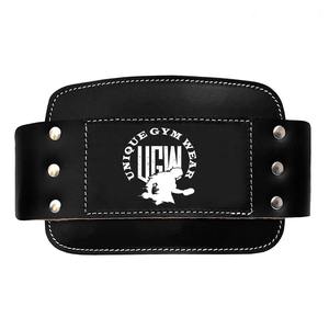 Ceinture de musculation en cuir personnalisée, ceinture de musculation pour dips, chaîne en métal lourd, vente en gros, ceintures en cuir de la meilleure qualité, service OEM - Product Image 3