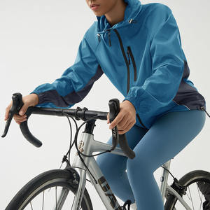 Mode femmes veste de randonnée en plein air en cuir véritable toile fini respirant coupe-vent taille régulière Offre Spéciale - Product Image 6