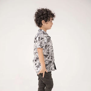 Camisas informales de manga corta para hombres, Camisa cómoda de cuello alto, para negocios y redes sociales, alta calidad, novedad de 2022 - Product Image 3