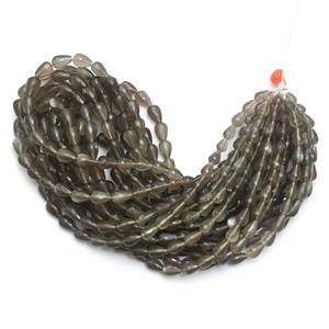 Piedras de luna grises AAA de 5x8mm-7x10mm, cuentas de briolette en forma de lágrima, piedras de luna naturales semipreciosas, gotas facetadas sueltas para joyería. - Product Image 2