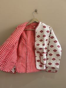 Chaqueta Acolchada de Algodón con Estampado Étnico Bohemio, Transpirable, para Todas las Temporadas, para Mujer - Product Image 6