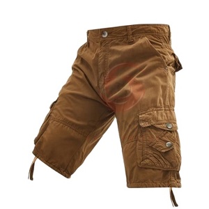 Nouvelle Arrivée Short Cargo Tricoté Respirant Taille Moyenne Grande Taille pour Hommes Short Décontracté d'Été Haute Qualité Vente en Gros - Product Image 1