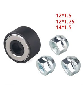 Kit d'installation <span class=keywords><strong>de</strong></span> goujons <span class=keywords><strong>de</strong></span> <span class=keywords><strong>roue</strong></span> universels 22800 avec 3 écrous hexagonaux pour moyeu, remplacement <span class=keywords><strong>de</strong></span> boulons <span class=keywords><strong>de</strong></span> moyeu, roulement rotatif pour une force sans effort - Product Image 2