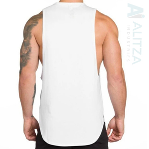 Vêtement de sport sans manches pour homme, veste de compression à séchage rapide, fitness de haute qualité, tricoté, délavé à la pierre - Product Image 6