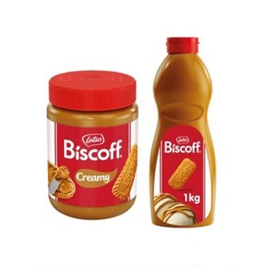 Salsa Biscoff de alta calidad, 1kg, para untar galletas caramelizadas suaves para postres, helados, pasteles y hornear - Product Image 4