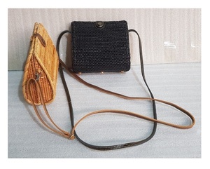 Sac en Rotin Naturel Tissé Rond Sac en Paille Tissé à la Main Sac en Rotin Rectangulaire Artisanat Vietnam - Product Image 4