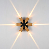 Lampe extérieure au design moderne Nodric, montée, IP65, LED 5W, lumière murale étanche pour rue, jardin
